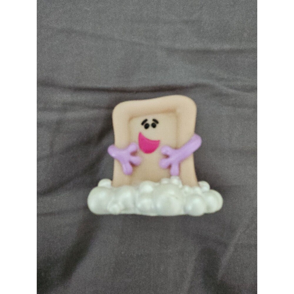 Vintage Nick Jr. Blue's Clues  Slippery Soap 2"  PVC Figure 1998